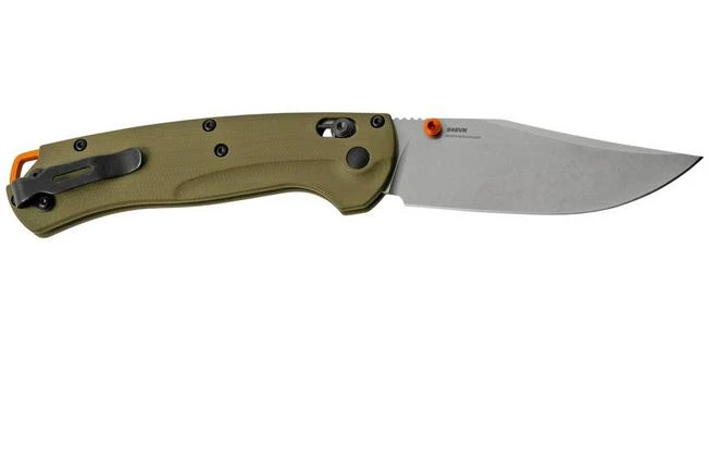 Benchmade Taggedout 15536, CPM-S45VN, OD Green G10, Pocket Knife For Hunting 4 Benchmade Taggedout 15536, CPM-S45VN, OD Green G10, Pocket Knife For Hunting - Image 2