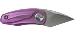 Bestech Tulip Ball Lock Purple BT1912C Pocket Knife, Ostap Hel Design -Famous Knife Shop BHBT1912C 02 bestech