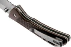 Böker Magnum Advance Checkering Dark Bronze 01RY303 Pocket Knife -Famous Knife Shop BO01RY303 05 boker