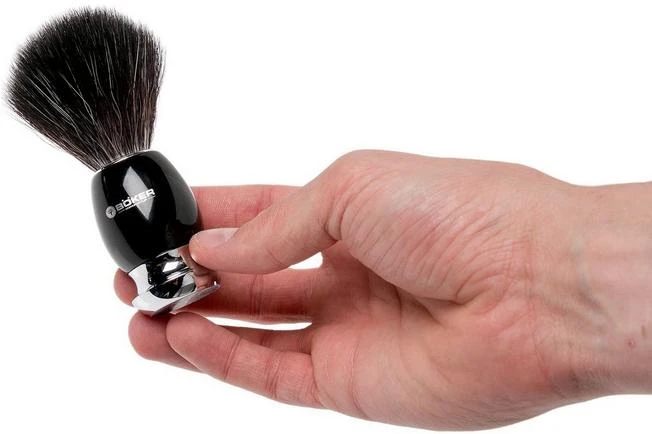 Böker Classic Shaving Brush Black 04BO125 Shaving Brush 4 Böker Classic Shaving Brush Black 04BO125 Shaving Brush - Image 2
