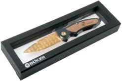 Böker Tirpitz Damast Gold 42 Limited Edition 110196DAM Pocket Knife -Famous Knife Shop BO110196DAM 10 boker