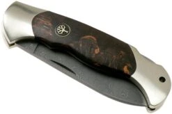 Böker Scout Spearpoint Curly Birch Damascus 112202DAM Birch Root Wood, Pocket Knife -Famous Knife Shop BO112202DAM 04 boker