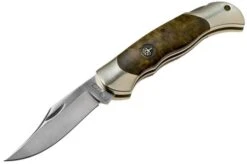 Böker Boy Scout Curly Birch Brown 117118, Pocket Knife -Famous Knife Shop BO117118 03 boker