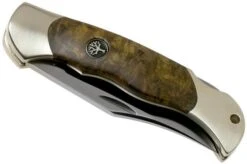 Böker Boy Scout Curly Birch Brown 117118, Pocket Knife -Famous Knife Shop BO117118 04 boker