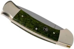 Böker 3000 Curly Birch Jade Green 118000 Gentleman's Knife -Famous Knife Shop BO118000 04 boker