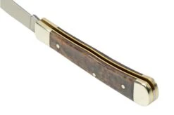 Böker Trapper Bone Buckskin 119949 Slipjoint Pocket Knife -Famous Knife Shop BO119949 04 boker