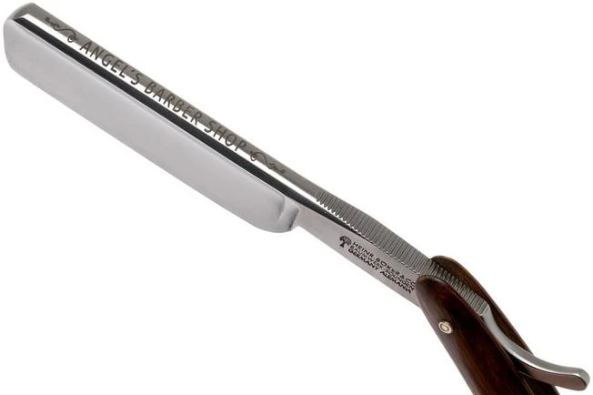 Böker Manufaktur Angel Delgadillo Route 66, Desert Ironwood 140225 Straight Razor 8 Böker Manufaktur Angel Delgadillo Route 66, Desert Ironwood 140225 Straight Razor - Image 6