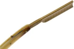 Böker Manufaktur Damascus Horn Straight Razor 140524DAM -Famous Knife Shop BO140524DAM 05 boker