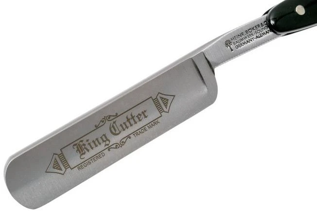 Böker Manufaktur King Cutter 5/8" Straight Razor 140524 5 Böker Manufaktur King Cutter 5/8" Straight Razor 140524 - Image 3