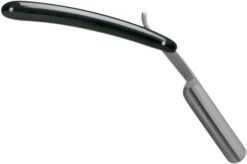 Böker Manufaktur King Cutter Stainless 5/8" Straight Razor 140553 -Famous Knife Shop BO140553 02 boker