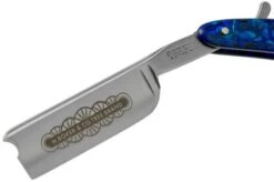 Böker Manufaktur Blue Shell 140557 Straight Razor -Famous Knife Shop BO140557 03 boker 1