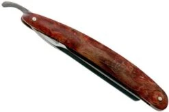 Böker Manufaktur Herr Feldmann Curly Birch 140561 Straight Razor -Famous Knife Shop BO140561 05 boker
