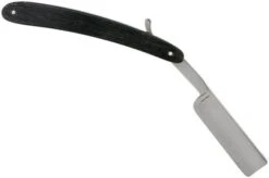 Böker Manufaktur Schwarzgold Straight Razor 140612 -Famous Knife Shop BO140612 02 boker bo140612 02