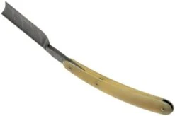 Böker Manufaktur Damascus Horn Straight Razor 140623DAM -Famous Knife Shop BO140623DAM 04 boker