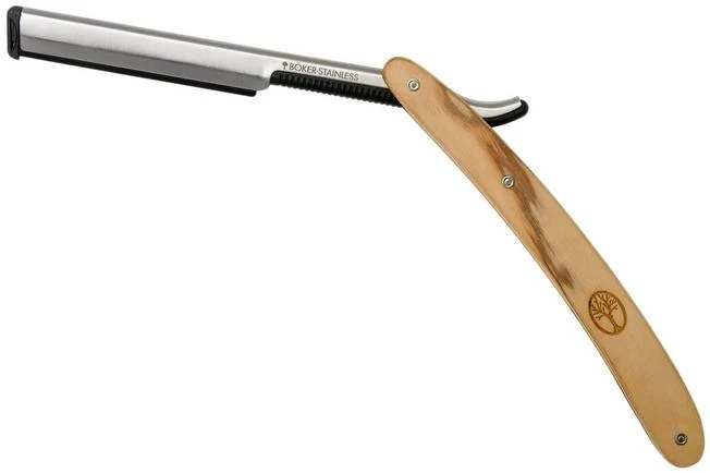 Böker Barberette Olive 140902 Shavette 3 Böker Barberette Olive 140902 Shavette