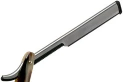 Böker Barberette Horn 140905 Shavette 11 Böker Barberette Horn 140905 Shavette -Famous Knife Shop BO140905 04 boker