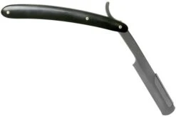 Böker Pro Barberette Long Black 140910 Shavette -Famous Knife Shop BO140910 02 boker