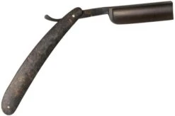 Böker Manufaktur Solingen Black Amboina 140919 Straight Razor -Famous Knife Shop BO140919 02 boker