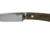 Bark River Highland Special A2, Green Canvas Micarta Outdoor Knife -Famous Knife Shop BRK01 131GNC 01 bark river