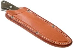 Bark River Highland Special A2, Green Canvas Micarta Outdoor Knife -Famous Knife Shop BRK01 131GNC 07 bark river