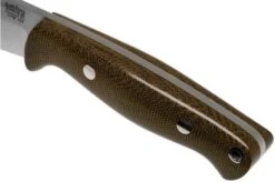 Bark River North Country EDC CPM 154, Green Canvas Micarta -Famous Knife Shop BRK02 054GCM 05 bark river knives