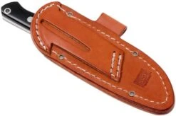 Bark River Huntsman A2, Black Canvas Micarta -Famous Knife Shop BRK02 111BRKC 08 bark river brk02 111brkc 08