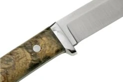 Bark River Classic Drop Point Hunter CPM S45VN Buckeye Burl, Fixed Knife 12 Bark River Classic Drop Point Hunter CPM S45VN Buckeye Burl, Fixed Knife -Famous Knife Shop BRK02 176BB 05 barkriver