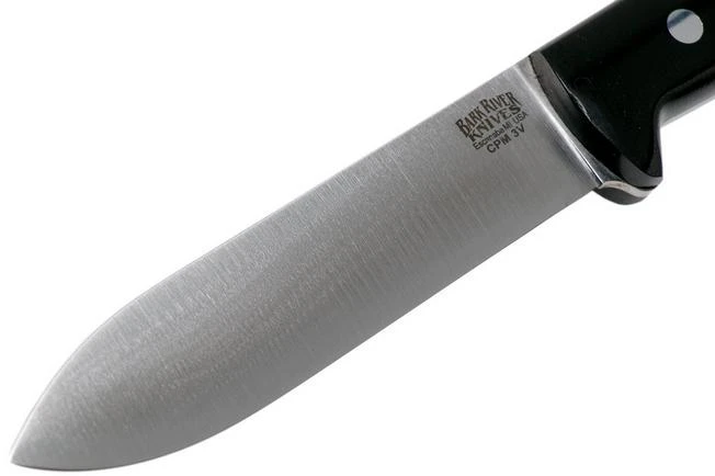 Bark River Kephart 5” CPM 3V, Black Canvas Micarta Bushcraft Knife 5 Bark River Kephart 5” CPM 3V, Black Canvas Micarta Bushcraft Knife - Image 3