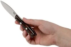 Bark River Lil’ Canadian CPM 3V Desert Ironwood Fixed Knife -Famous Knife Shop BRK03 122DIW 05 bark river knives