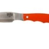 Bark River Mini Canadian A2, Blaze Orange G10, Hollow Pins, Black Sheath -Famous Knife Shop BRK03 133O10 HP 01 bark river brk03 133o10 hp 01