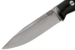 Bark River Aurora A2 Black Canvas Micarta, Bushcraft Knife -Famous Knife Shop BRK06 115BCM 03 bark river knives