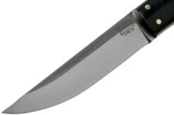 Bark River Puukko CPM 3V, Black Canvas Micarta Puukko-knife -Famous Knife Shop BRK06 129BRKC 03 bark river knives