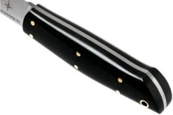 Bark River Puukko CPM 3V, Black Canvas Micarta Puukko-knife -Famous Knife Shop BRK06 129BRKC 04 bark river knives