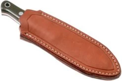 Bark River Bushcrafter I CPM 3V, Green Canvas Micarta, Red Liners 16 Bark River Bushcrafter I CPM 3V, Green Canvas Micarta, Red Liners -Famous Knife Shop BRK06 131GNC RL 07 bark river knives