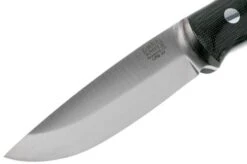 Bark River Bushcrafter II CPM 3V Black Canvas Micarta Bushcraft Knife -Famous Knife Shop BRK06 223BCM 03 bark river knives