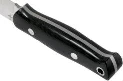 Bark River Bushcrafter II CPM 3V Black Canvas Micarta Bushcraft Knife -Famous Knife Shop BRK06 223BCM 04 bark river knives