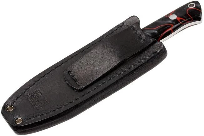 Bark River Bravo Necker II CPM 154CM, Lava Flow Kirinite, Black Sheath 10 Bark River Bravo Necker II CPM 154CM, Lava Flow Kirinite, Black Sheath - Image 8