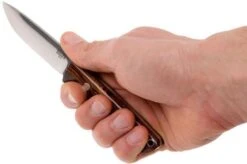 Bark River Bravo EDC A2 Rampless, Desert Ironwood, Brown Sheath 15 Bark River Bravo EDC A2 Rampless, Desert Ironwood, Brown Sheath -Famous Knife Shop BRK07 007DIW1 06 bark river brk07 007diw1 06