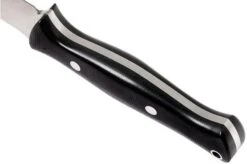 Bark River Gunny A2, Black Canvas Micarta, Brown Sheath 13 Bark River Gunny A2, Black Canvas Micarta, Brown Sheath -Famous Knife Shop BRK07 011BRKC 04 bark river brk07 011brkc 04