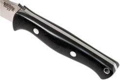 Bark River Gunny A2, Black Canvas Micarta, Brown Sheath 14 Bark River Gunny A2, Black Canvas Micarta, Brown Sheath -Famous Knife Shop BRK07 011BRKC 05 bark river brk07 011brkc 05