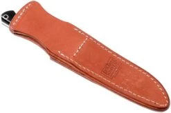 Bark River Gunny A2, Black Canvas Micarta, Brown Sheath 17 Bark River Gunny A2, Black Canvas Micarta, Brown Sheath -Famous Knife Shop BRK07 011BRKC 08 bark river brk07 011brkc 08