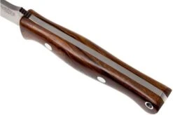 Bark River Gunny CPM 3V, Desert Ironwood, Brown Sheath -Famous Knife Shop BRK07 025DIW 05 bark river brk07 025diw 05