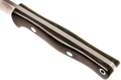 Bark River Gunny Hunter CPM 3V, Green Canvas Micarta -Famous Knife Shop BRK07 025GNC 05 bark river brk07 025gnc 05