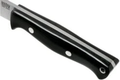 Bark River Gunny Hunter CPM S45VN, Black Canvas Micarta Hunting Knife -Famous Knife Shop BRK07 084BCM 05 bark river knives