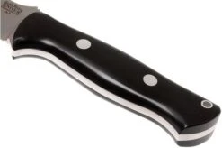 Bark River Bravo 1 A2, Black G10, Brown Sheath -Famous Knife Shop BRK07 111BRKG 04 bark river brk07 111brkg 04