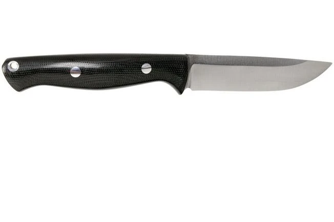 Bark River Gunny A2 Rampless, Black Canvas Micarta Outdoor Knife 4 Bark River Gunny A2 Rampless, Black Canvas Micarta Outdoor Knife - Image 2