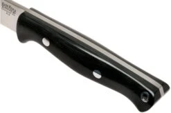 Bark River Gunny A2 Rampless, Black Canvas Micarta Outdoor Knife 13 Bark River Gunny A2 Rampless, Black Canvas Micarta Outdoor Knife -Famous Knife Shop BRK07 113BCMR 05 bark river knives