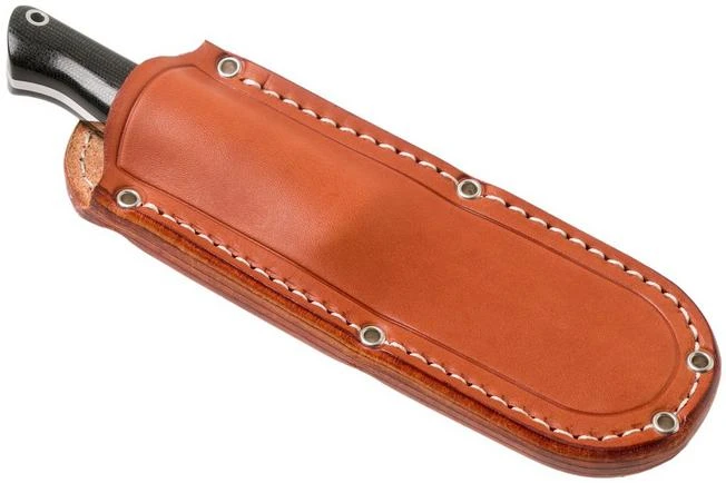 Bark River Gunny A2 Rampless, Black Canvas Micarta Outdoor Knife 8 Bark River Gunny A2 Rampless, Black Canvas Micarta Outdoor Knife - Image 6