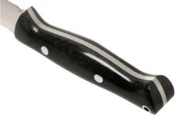 Bark River Gunny A2, Black Canvas Micarta Outdoor Knife -Famous Knife Shop BRK07 113BCM 04 bark river knives