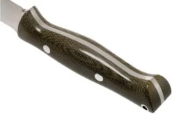 Bark River Gunny A2, Green Canvas Micarta Outdoor Knife -Famous Knife Shop BRK07 113GCM2 04 bark river knives